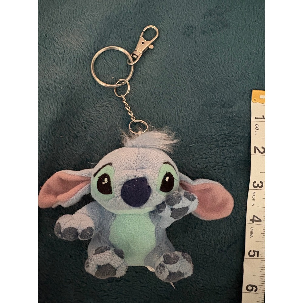 Disney Parks 2004 Stitch Plush Keychain Lilo & Stitch  Disneyland WDW